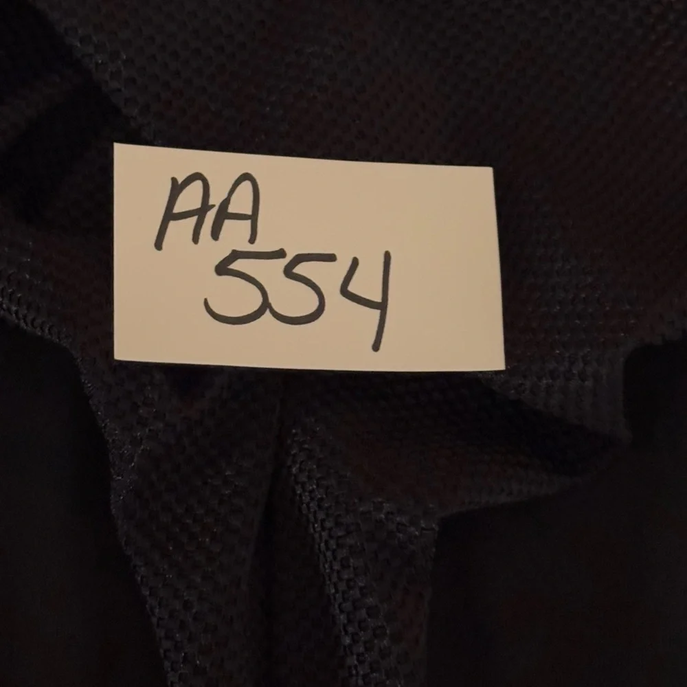 AA-554 Aerie NWOT High Cut Cheeky‎ Twisted Front Black Bikini Bottoms Size XS